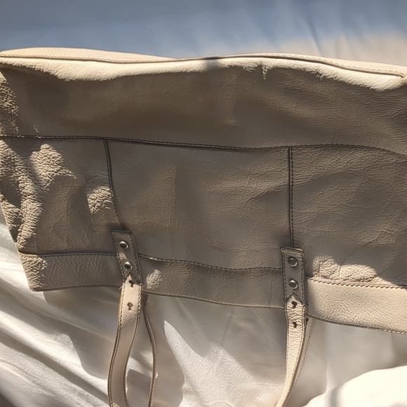 Fossil Ivory Tote Purse Bag - Picture 13 of 16
